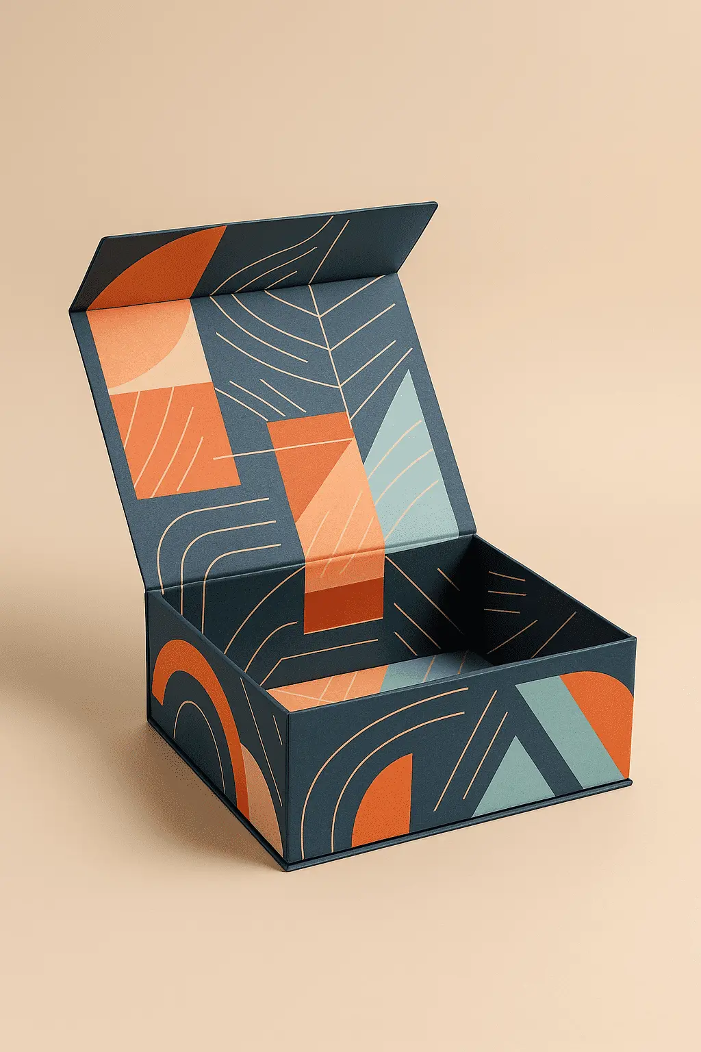 How to wrap a collapsible gift box creatively?
